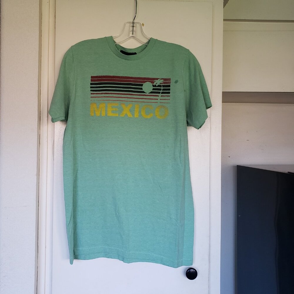 Mexico t-shirt Green Size L